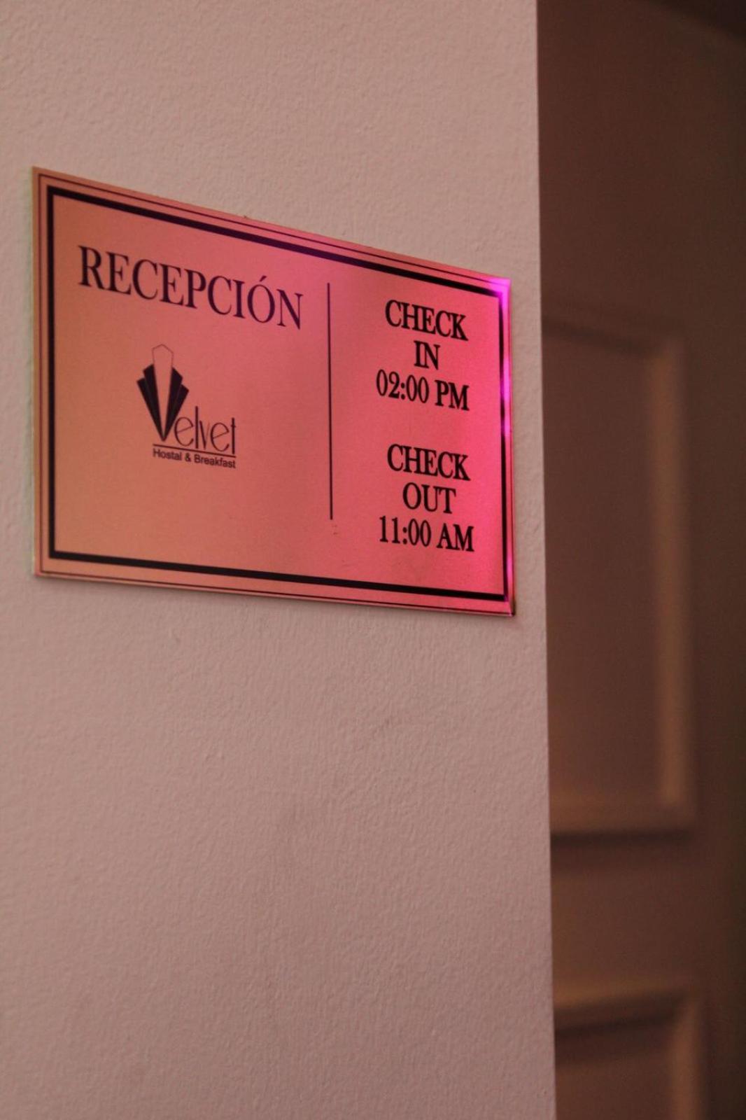 Velvet Hostal La Novena Santa Ana Exterior foto